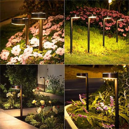 Luxury Solar Pathway Lights for Outdoor - Pack of 8